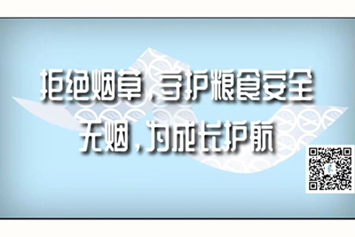 又大又黄的打几把草壁视频拒绝烟草，守护粮食安全